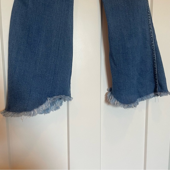 Nature Denim- SZ 3/25 High Rise Flare Raw Hem - Picture 12 of 13